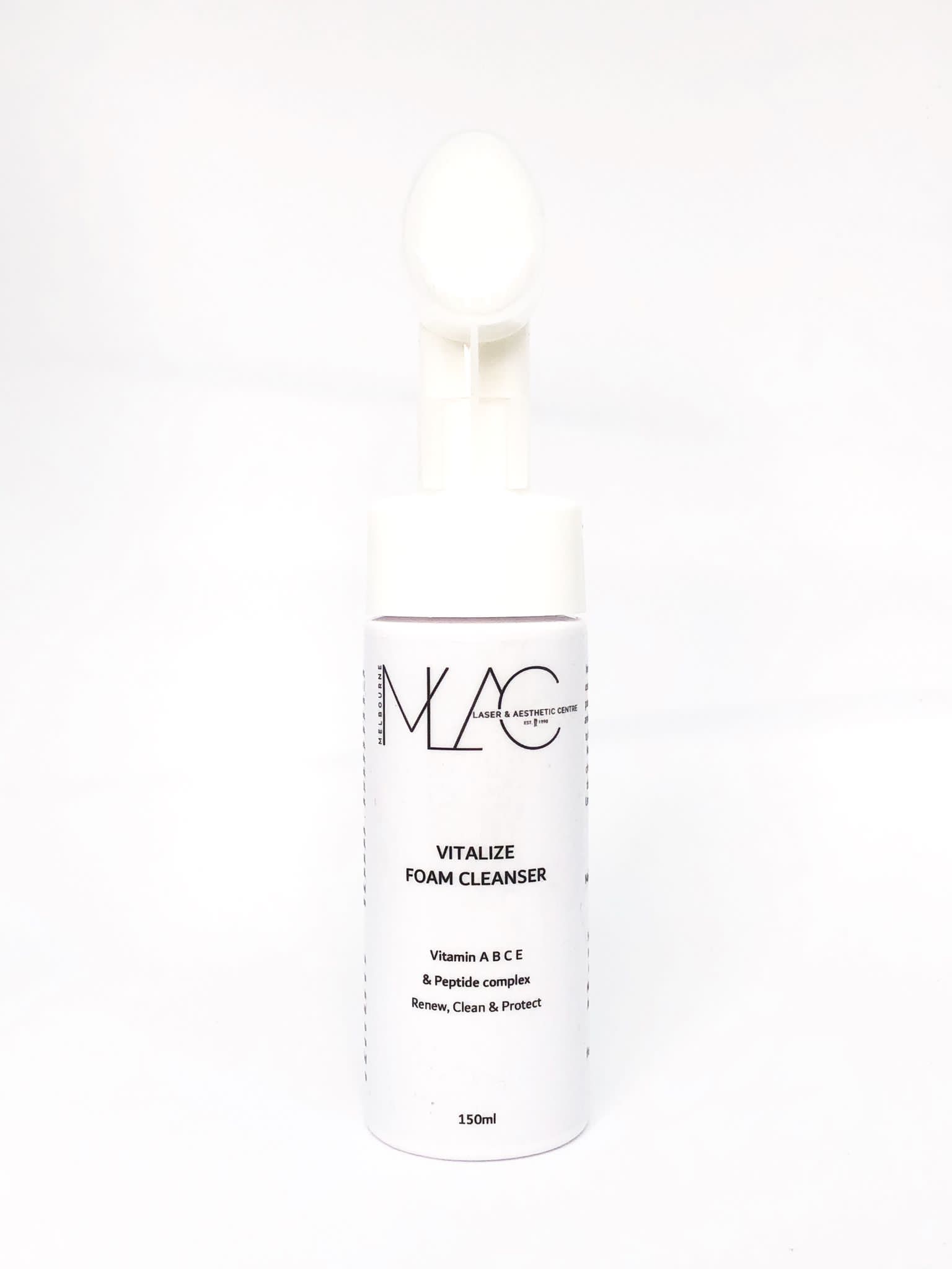 Mlac Foaming Vitalize Cleanser With Brush